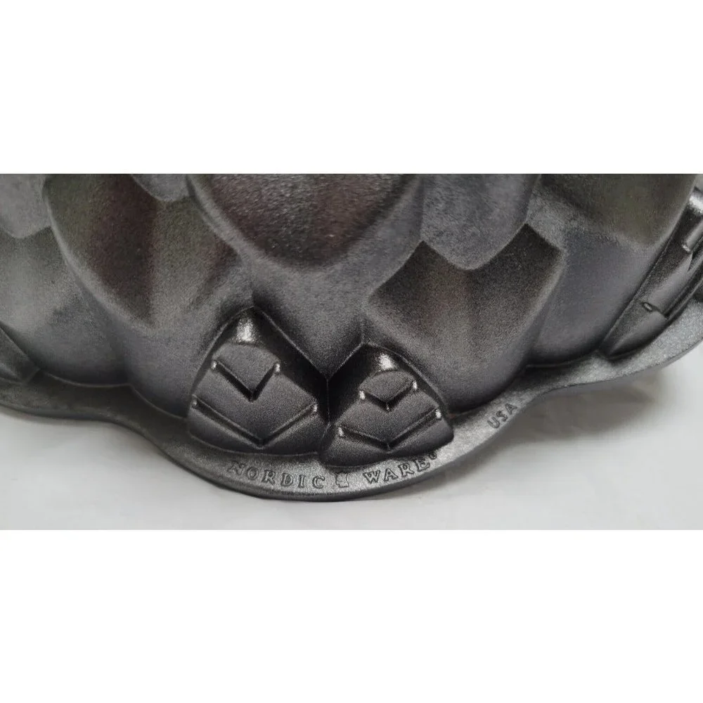 Nordic Ware Black Floral Bundt Pan